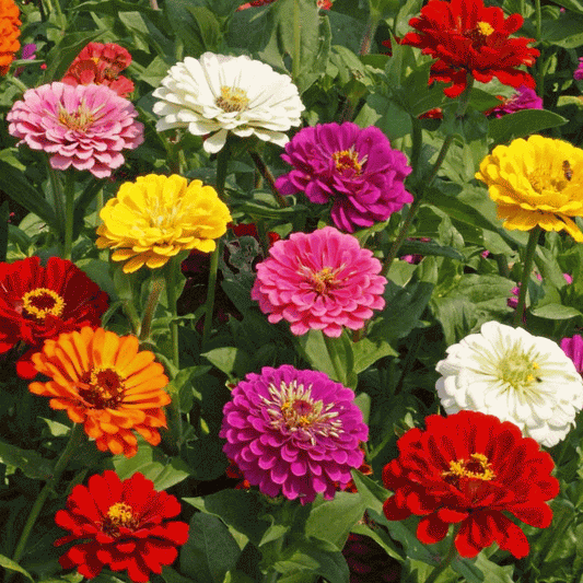 Giants of California Zinnia Flower Seeds